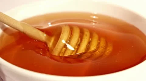 Fresh honey Stock Footage 10749945