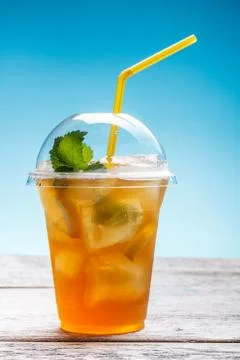 Fresh ice tea Stock Photos