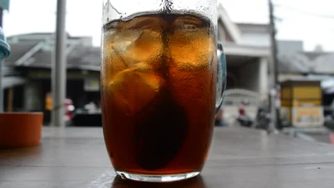 Fresh iced tea Video stock 228935067