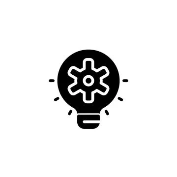 Fresh Idea Light: Creative and Innovative Ideas for Your Business Solutions Stock Illustration