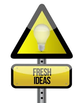 Fresh ideas concept Stock Illustration