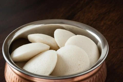 Fresh Indian idly Stock Photos