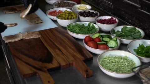 Fresh Ingredients in Kitchen Stock Footage 319951078