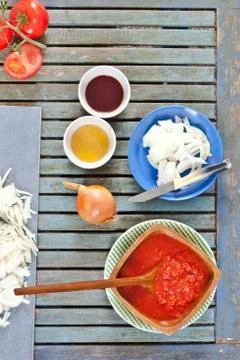 Fresh ingredients Stock Photos