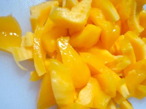 Fresh jackfruit that has been cleaned Stock Photos