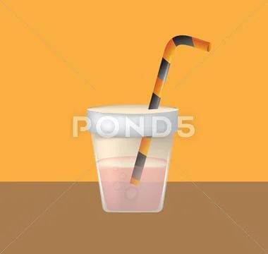 Fresh juice Stock Illustration