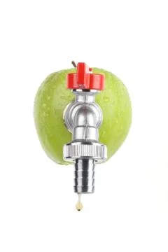 Fresh juice Foto stock