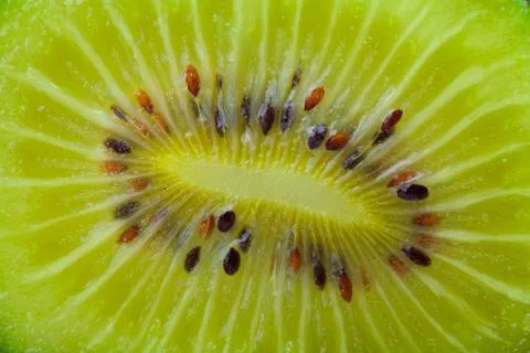 Fresh kiwi background Stock Photos