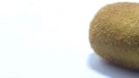 Fresh kiwi on white background Stock Footage 138928182