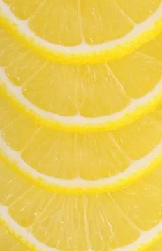 The fresh lemon a background closeup Stock Photos