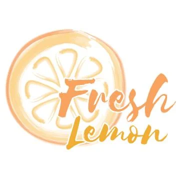 Fresh Lemon Eps 10 Vector. Stock Illustration