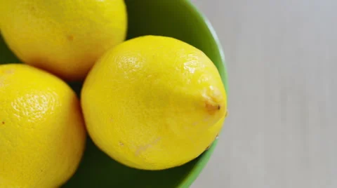 Fresh lemon Stock Footage 51324342