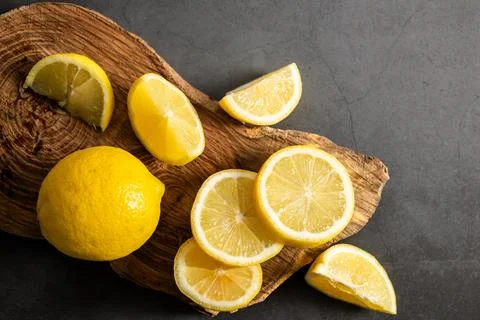 Fresh lemon fruit Stock Photos