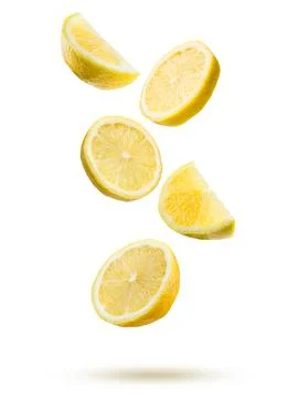Fresh lemon fruit Stock Photos