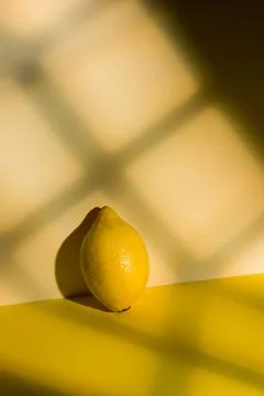 Fresh lemon fruit Stock Photos