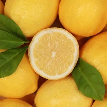 Fresh lemon Stock Photos
