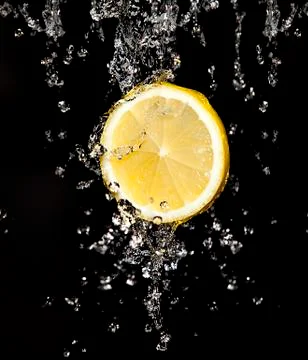 Fresh lemon 스톡 사진