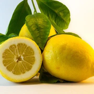 The Fresh lemon 스톡 사진