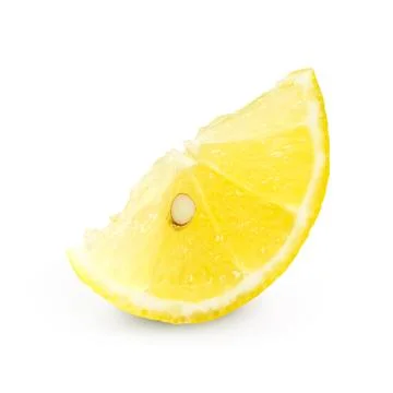 Fresh lemon slice Stock Photos