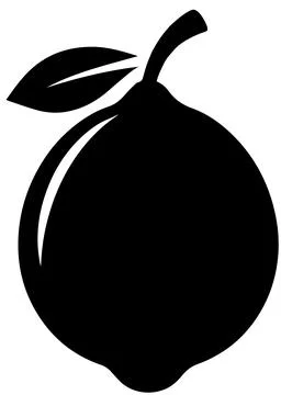 Fresh lemon slice vector icon with clean bold citrus design Stock Illustration