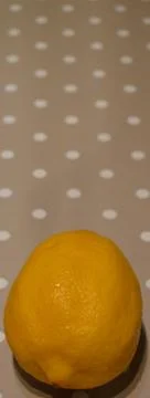 Fresh Lemon with space for title on top Stock Photos