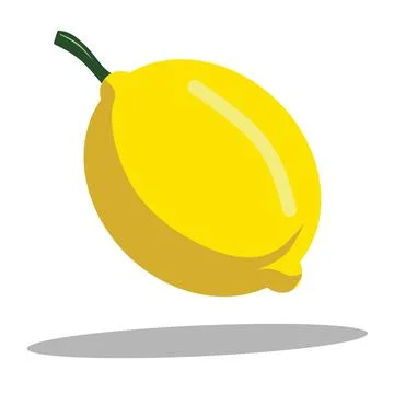 Fresh lemon vector illustration Stock Illustration