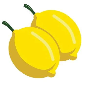 Fresh lemon vector illustration Stock-Illustration