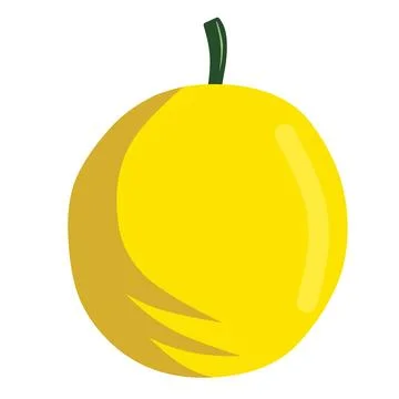 Fresh lemon vector illustration Stock Illustration
