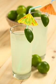 Fresh lemonade Stock Photos