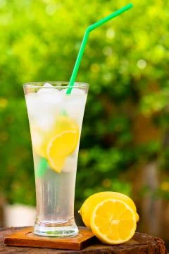 Fresh lemonade Stock Photos
