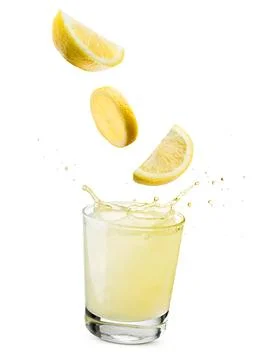 Fresh lemonade Stock Photos