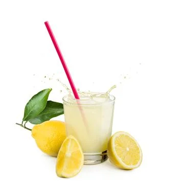 Fresh lemonade Stock Photos