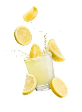 Fresh lemonade Stock Photos