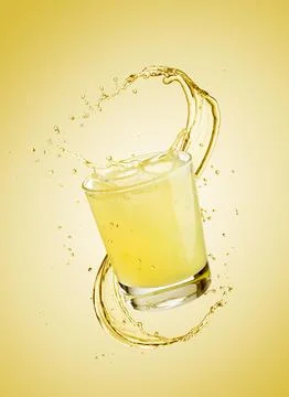 Fresh lemonade Stock Photos