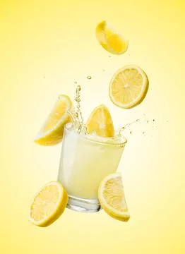 Fresh lemonade Stock Photos