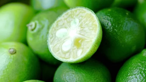 Fresh lemons close-up 動画素材 157270457