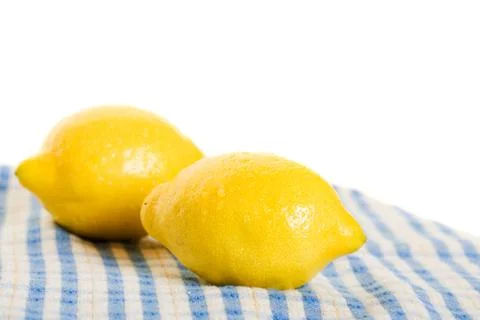 Fresh lemons Stock Photos