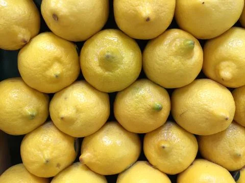 Fresh lemons Stock Photos