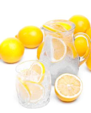 Fresh lemons Stock Photos