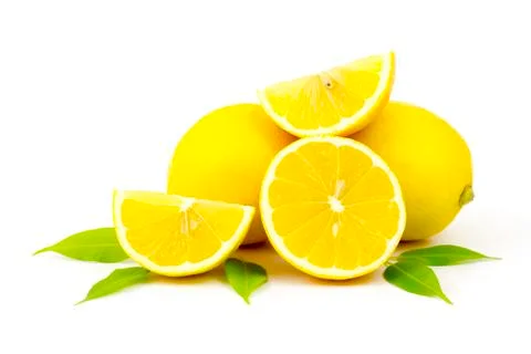 Fresh lemons Stock Photos