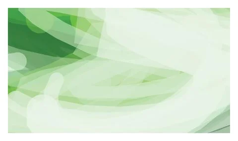 Fresh light green abstract composition with sweeping white curves and organ.. イラスト素材