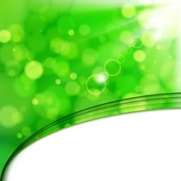 Fresh lime blur background with sunlight spots. Stock Illustration