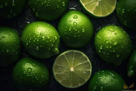 Fresh Lime Stock Photos