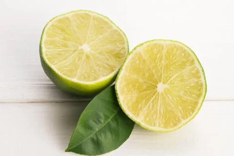 Fresh limes Stock Photos