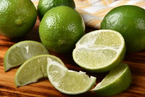 Fresh limes Stock-Fotos