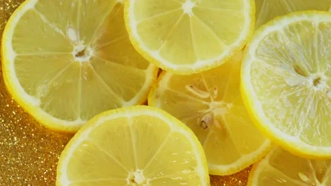 Fresh Limon Close-Up Rotating Stock Footage 233994589