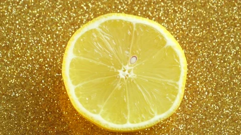 Fresh Limon Close-Up Rotating Stock Footage 233994654