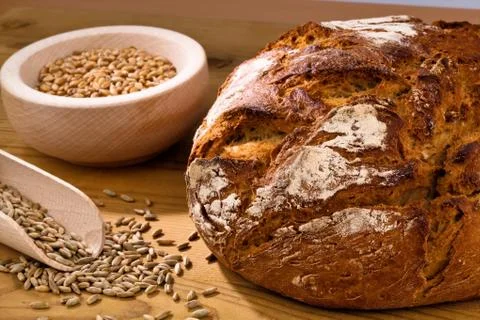 Fresh loaf Foto stock