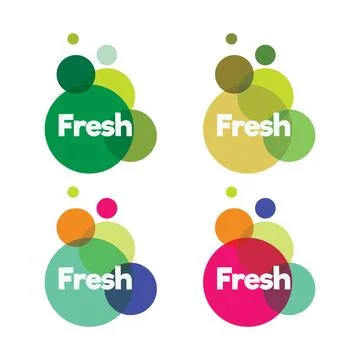 Fresh logo icon Illustration