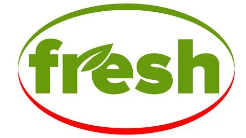 Fresh logo Stock Illustration